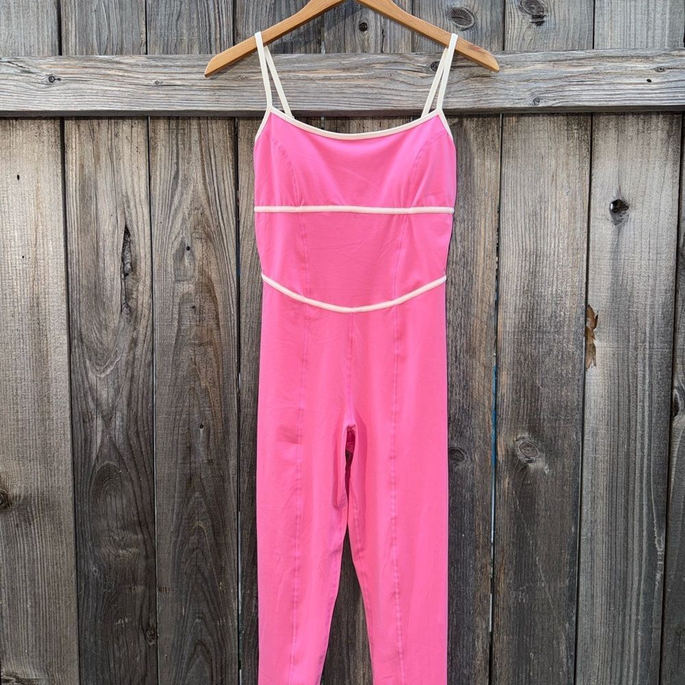 L*Space Pink Ace Jumpsuit Womens Size Medium - Picture 5 of 8